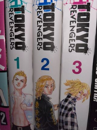 Tokyo Revengers 1,2,3 Manga