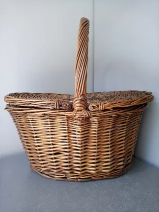 Cesta para Setas/Picnic/Multiusos, Mimbre