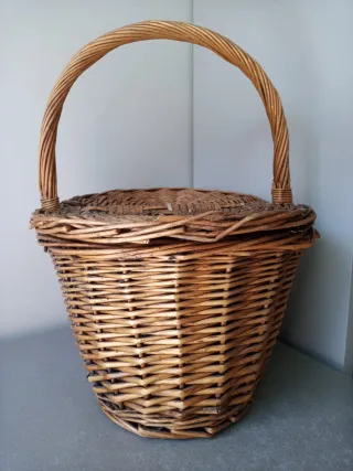 Cesta para Setas/Picnic/Multiusos, Mimbre