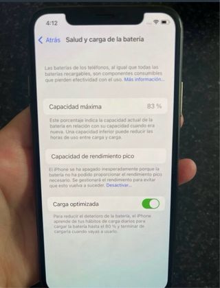 iPhone XS Apple Dorado/Plateado