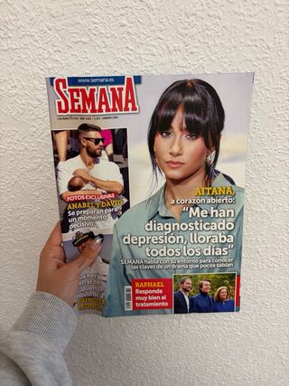 Coleccion 8 revistas de Aitana Ocaña