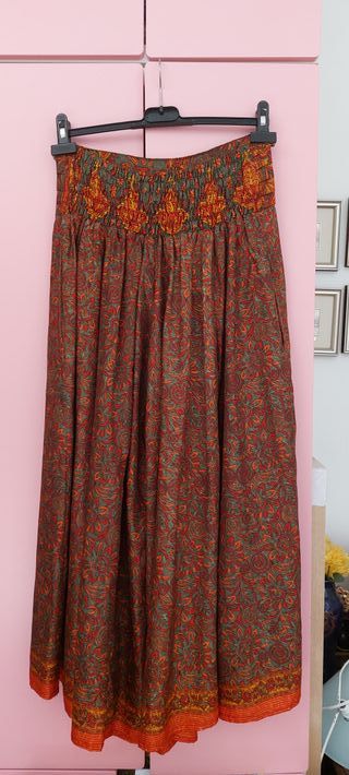 Gonna Sara L Donna fantasia floreale