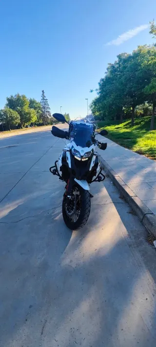 Benelli TRK 502X 2025 Blanca