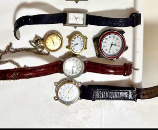 Lote 11 relojes (2 nuevos) hombre y mujer