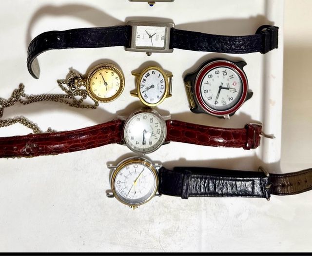 Lote 11 relojes (2 nuevos) hombre y mujer