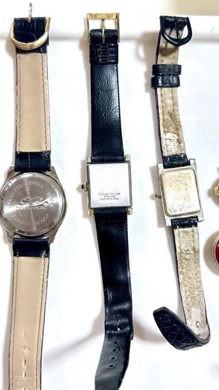Lote 11 relojes (2 nuevos) hombre y mujer