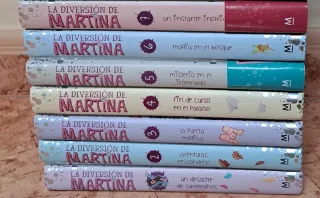Colección 7 libros La diversión de Martina