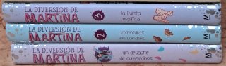 Lote 3 libros de "La diversión de Martina"
