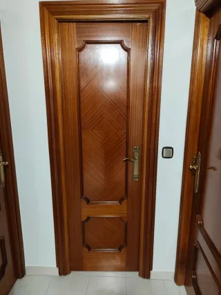 Puertas de madera interior