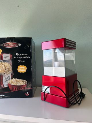 Máquina Palomitas Retro Roja