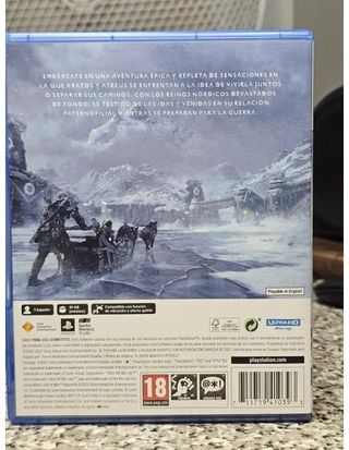 JUEGO PS5 GOD OF WAR RAGNAROK