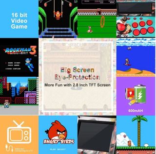 Mini Consola Arcade Retro 161 Juegos