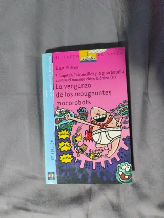 Lote de libros de "El Capitán Calzoncillos"