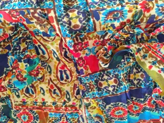 Vestido Zara estampado étnico