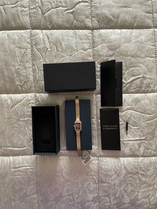 Orologio Daniel Wellington oro quadrante verde