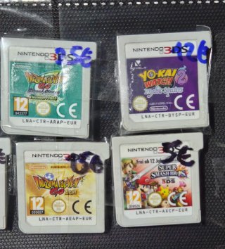 Lote de 4 juegos de nintendo 3ds