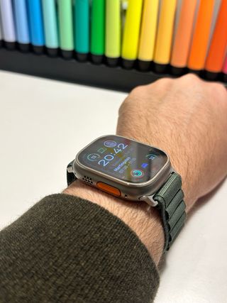 Apple Watch Ultra 1 GPS + Cellular Plata