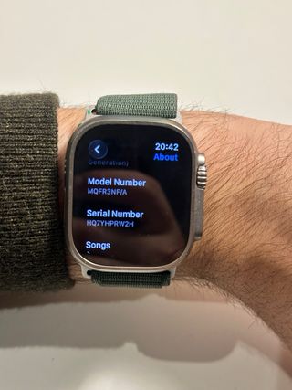 Apple Watch Ultra 1 GPS + Cellular Plata