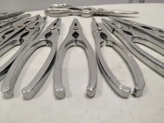 Set di pinze per frutti di mare e forbici in acciaio inossidabile