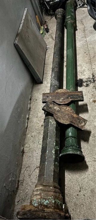Columna Hierro Fundido,Pilar  hierro fundido 3,10