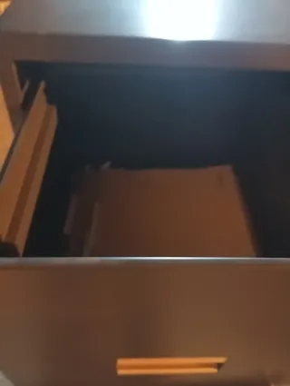 Archivador metálico 4 cajones gris