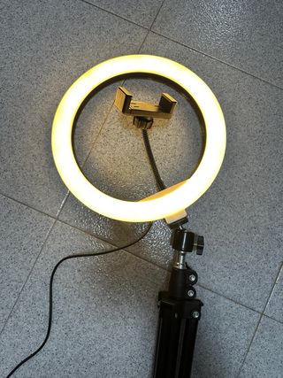 Anillo de Luz LED con Trípode