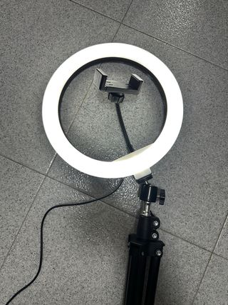 Anillo de Luz LED con Trípode