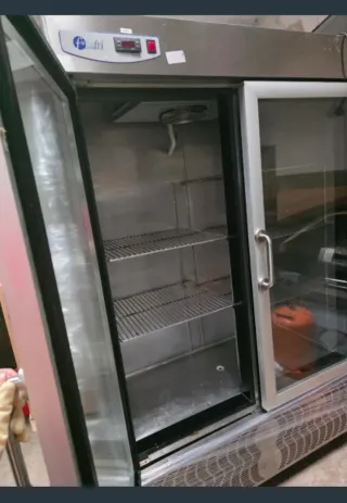 ☑️Vitrina Refrigerada 2P Cristal 1300x700x2000