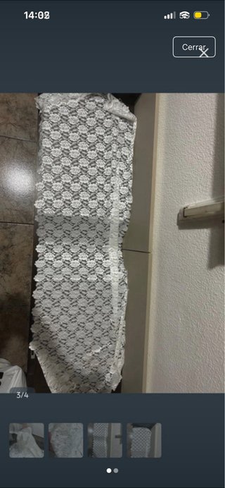 Mantilla Semana Santa Encaje Blanco