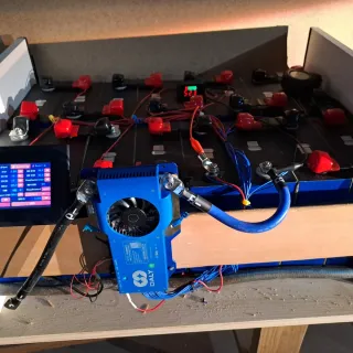 Inversor Solar,12KW-baterias LIFEPO4,4 reguladores