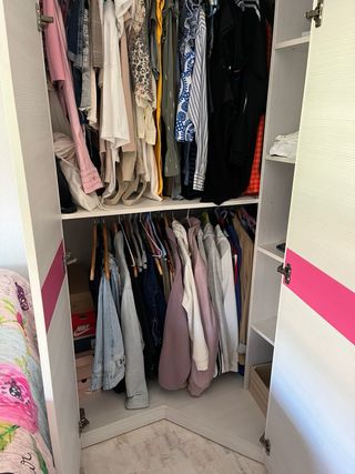 Armario rinconera + mesilla de noche