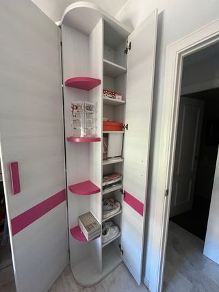 Armario rinconera + mesilla de noche