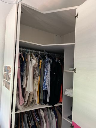 Armario rinconera + mesilla de noche