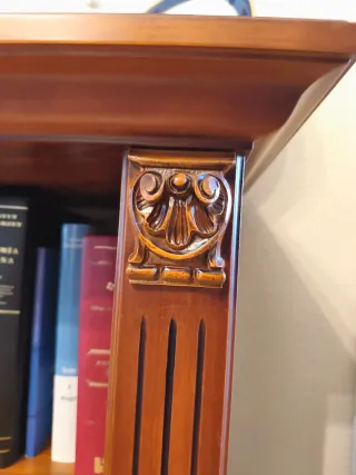 Biblioteca Madera Libros Obras Completas