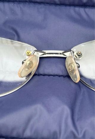 Gafas de sol Chanel Blancas y Plateadas