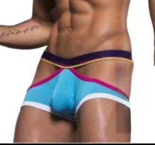 Andrew Christian Jockstrap Azul y Rosa