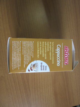 Cappuccino Ristora scatola aperta