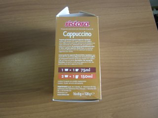 Cappuccino Ristora scatola aperta