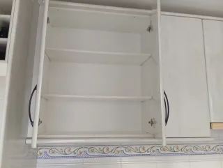 Mueble de cocina madera blanco