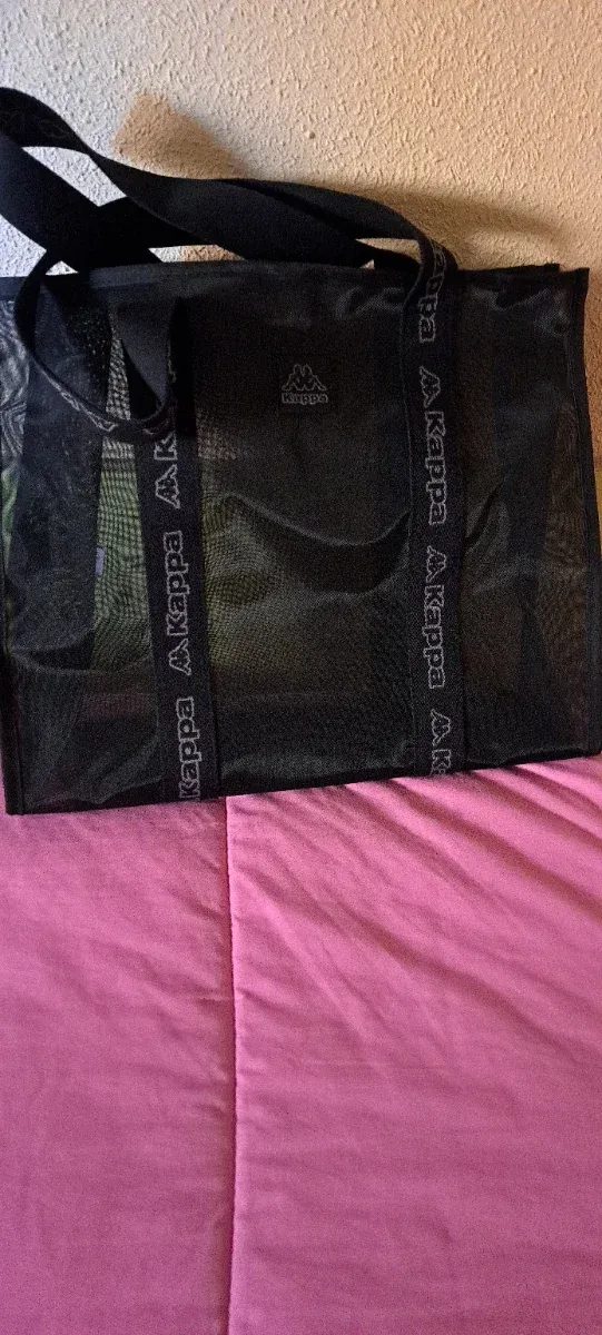 Bolso de deporte Kappa negro