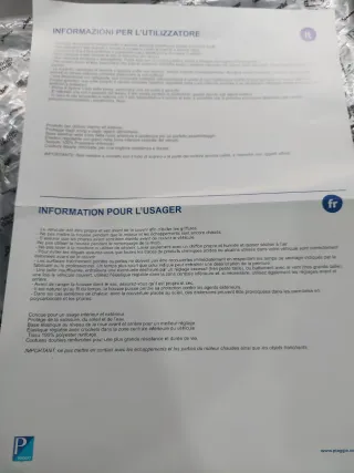 Funda Protectora Vespa GTS Negra