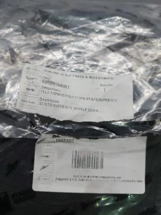 Funda Protectora Vespa GTS Negra