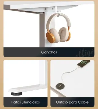 Escritorio Elevable Eléctrico 160x70