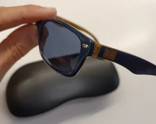 Gafas de Sol Ray-Ban Azules con Estuche