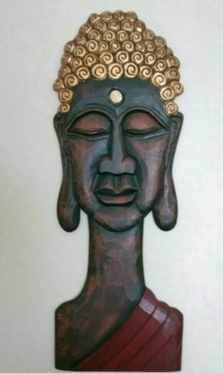 Máscara Buda Decorativa