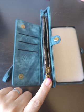 Funda Samsung S25 Piel Monedero