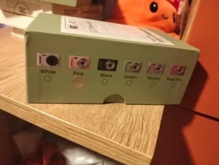 Cámara Digital Rosa Estilo Retro