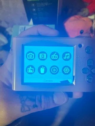 Cámara Digital Rosa Estilo Retro