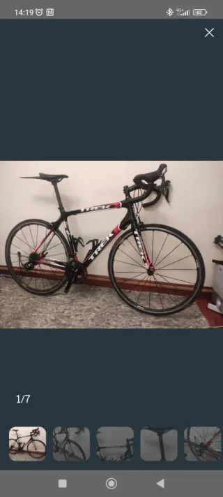 Bicicleta Trek 3.1 talla l h2 hasta 1.80 altura