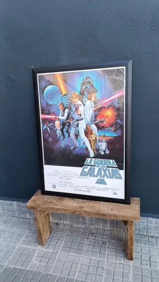 Póster La Guerra de las Galaxias (Star Wars)